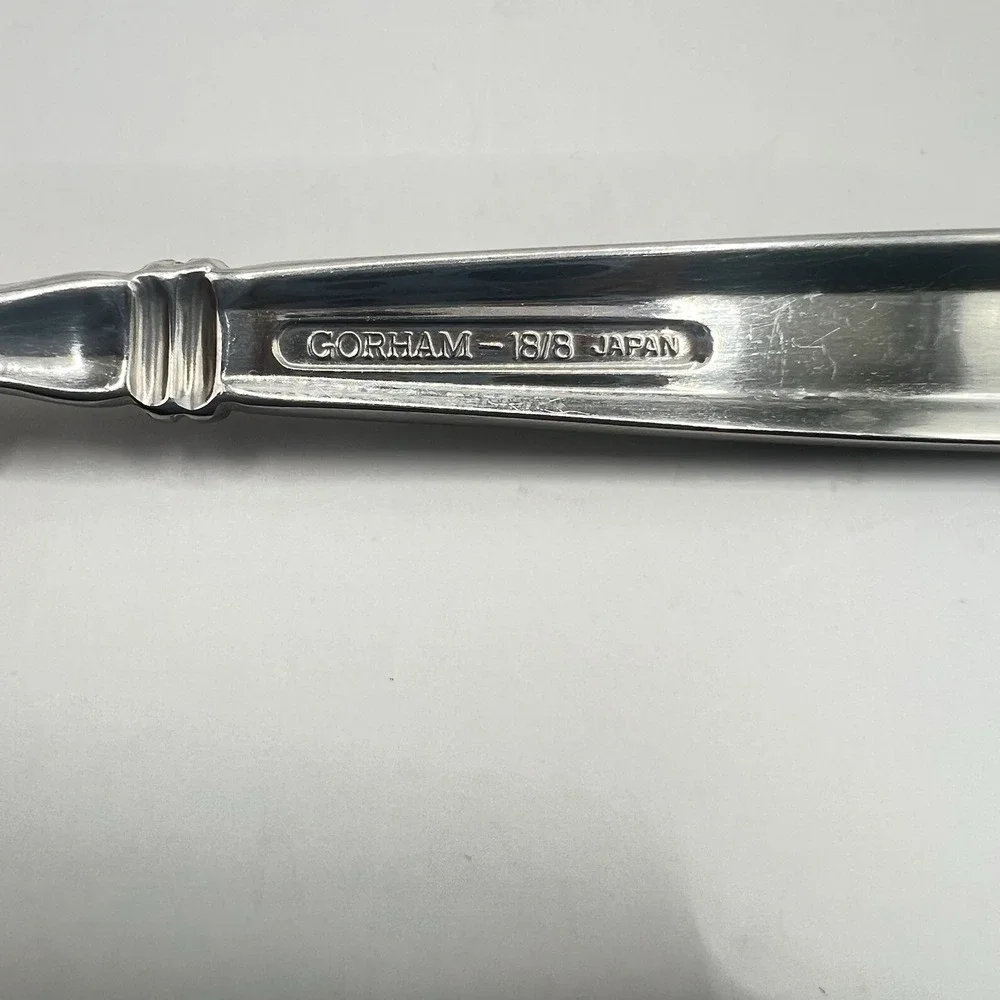 Gorham Ariana‎ Place/Oval Soup Spoon Stainless 18/8 Made In Japan